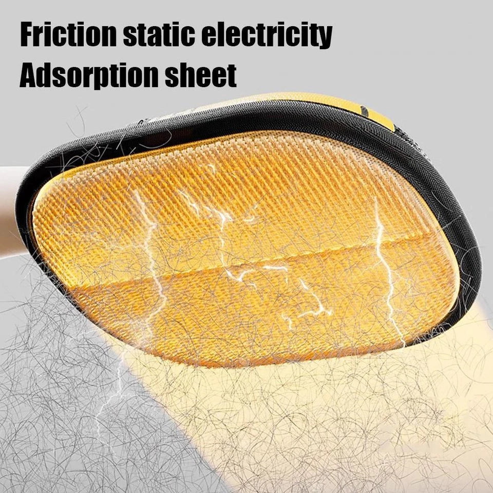 Pet Hair Removal Gloves Two way Brush