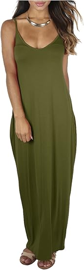 Elegant & Airy: Women's Italian Drape Maxi Dress β Effortless Boho Chic Flick Cart|