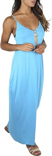 Elegant & Airy: Women's Italian Drape Maxi Dress β Effortless Boho Chic Flick Cart|
