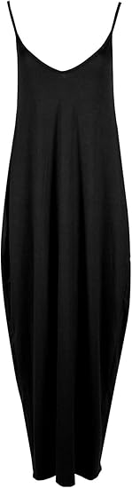 Elegant & Airy: Women's Italian Drape Maxi Dress β Effortless Boho Chic Flick Cart|