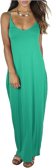 Elegant & Airy: Women's Italian Drape Maxi Dress β Effortless Boho Chic Flick Cart|