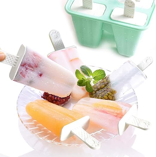 TAIYUNWEI Premium Silicone Popsicle Molds – BPA-Free & Drip-Free! | Flick Cart |