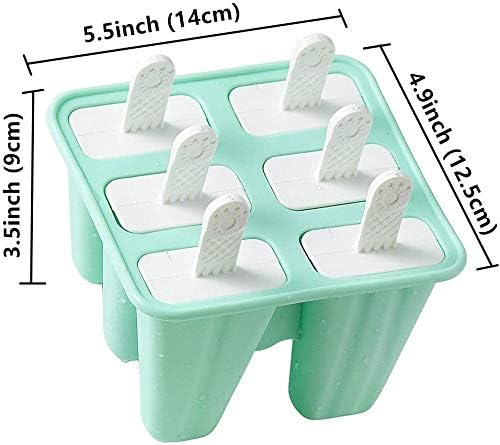 TAIYUNWEI Premium Silicone Popsicle Molds – BPA-Free & Drip-Free! | Flick Cart |