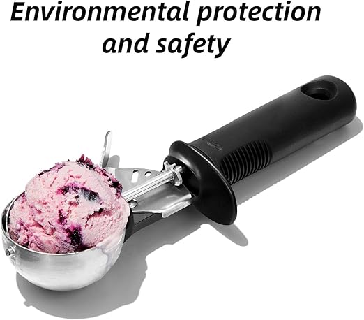 Pro-Grade Trigger Ice Cream Scoop - Perfect for Ice Cream, Fruit & More! | Flick Cart |