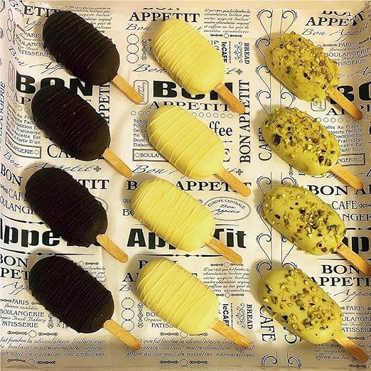 White Silicone Popsicle Mold – Make Perfect 3oz Ice Cream Bars at Home! | Flick Cart |