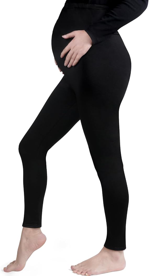 Aomig Maternity Magic: Ultra-Soft Over-Bump Leggings for Comfort & Style Flick Cart|