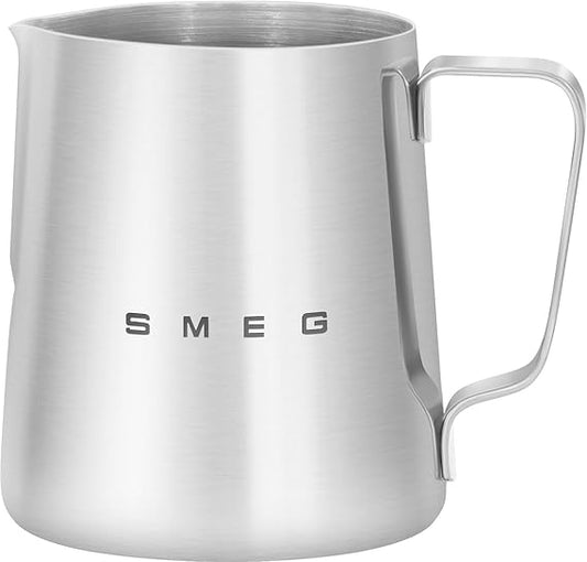 SMEG CMMJ01 Milk Frothing jug, Plastic, Silver