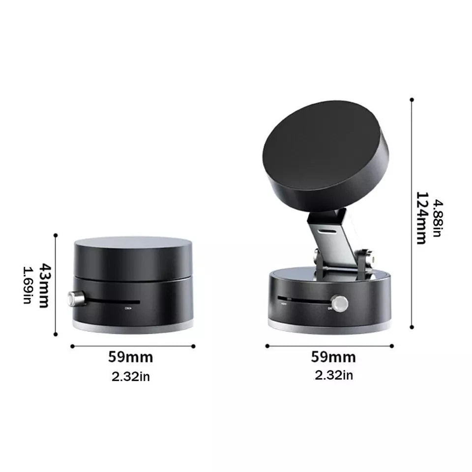 360° Rotation Vacuum Magnetic Suction Cup Car Phone Holder