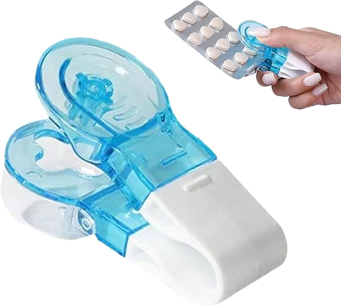 Portable Pill Taker Remover Portable Tablet Dispenser