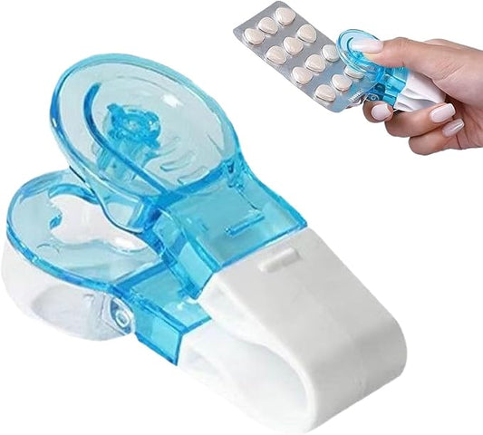 Portable Pill Taker Remover Portable Tablet Dispenser