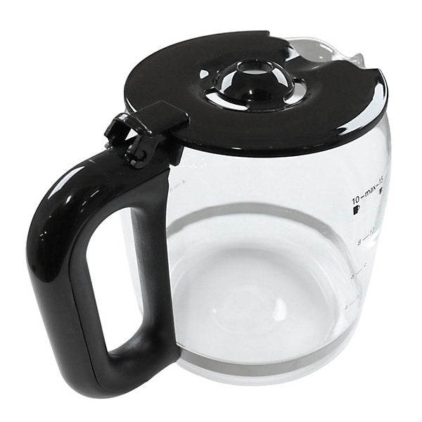 Universal Glass Coffee Carafe – Heat-Resistant, Spill-Proof, 12-15 Cup Capacity