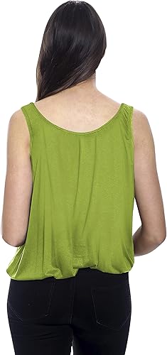 Stylish Bubble Hem Vest Top – Comfort & Trendy|Flick Cart|
