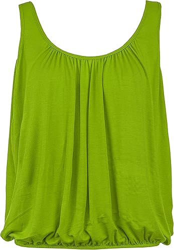 Stylish Bubble Hem Vest Top – Comfort & Trendy|Flick Cart|
