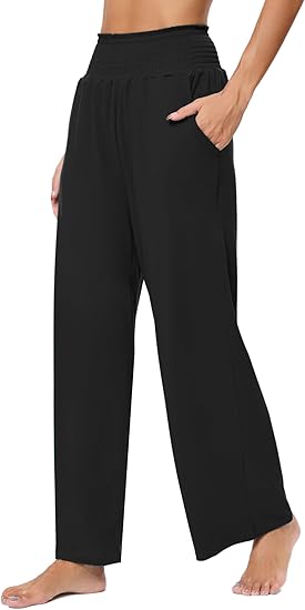 Flick Cart's Famulily Wide-Leg Pants – Breezy Summer Essential with Pockets (S-XXL)