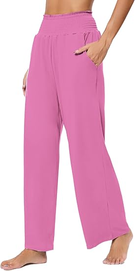 Flick Cart's Famulily Wide-Leg Pants – Breezy Summer Essential with Pockets (S-XXL)