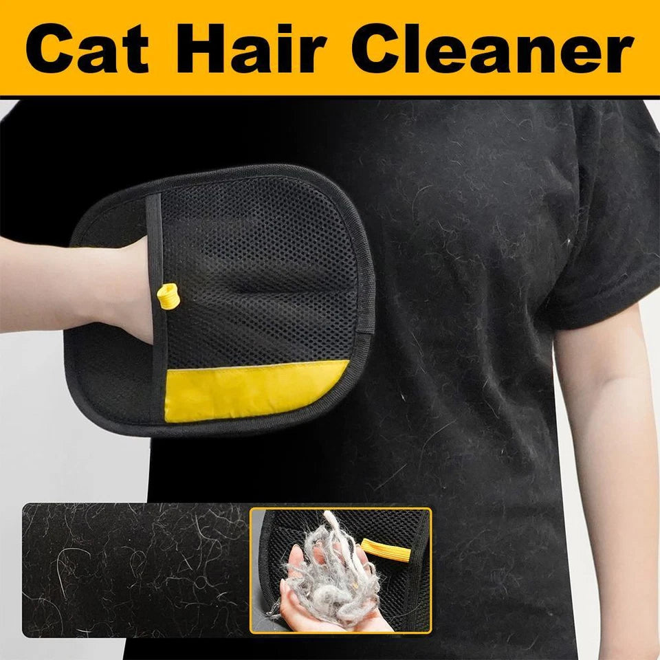 Pet Hair Removal Gloves Two way Brush