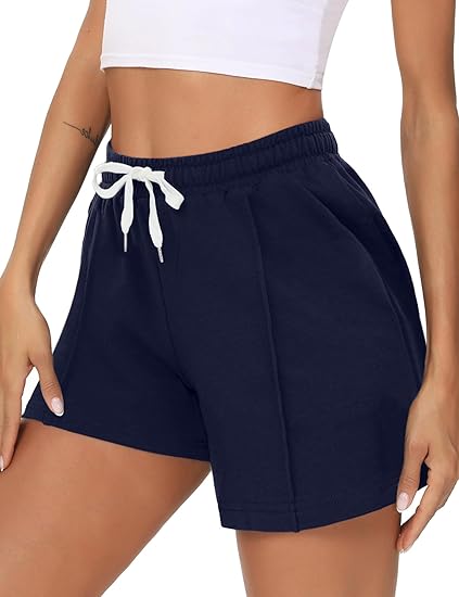Comfy & Stylish High-Waist Women's Running Shorts – Perfect for Gym, Jogging & Lounge Flick Cart|