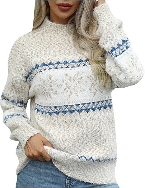 Luxurious Faux Fur Kimono Coat - Cozy Winter Pullover with Turtleneck | Flick Cart"