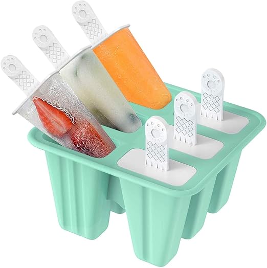 TAIYUNWEI Premium Silicone Popsicle Molds – BPA-Free & Drip-Free! | Flick Cart |