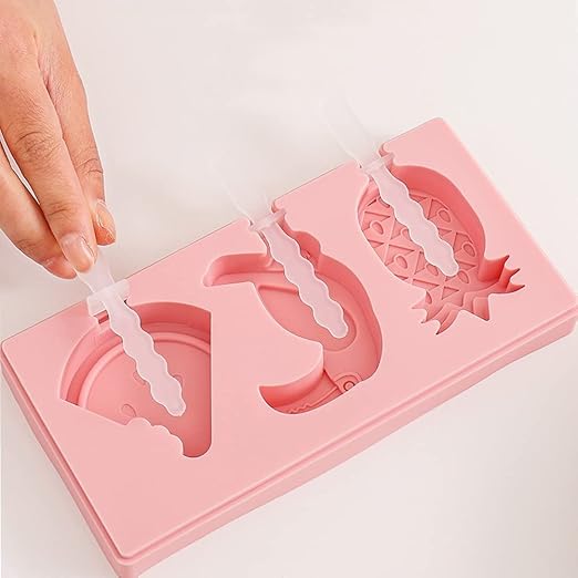 6-Cavity Silicone Popsicle Mold Kit with Reusable Sticks - Perfect Summer Treat Maker | Flick Cart |