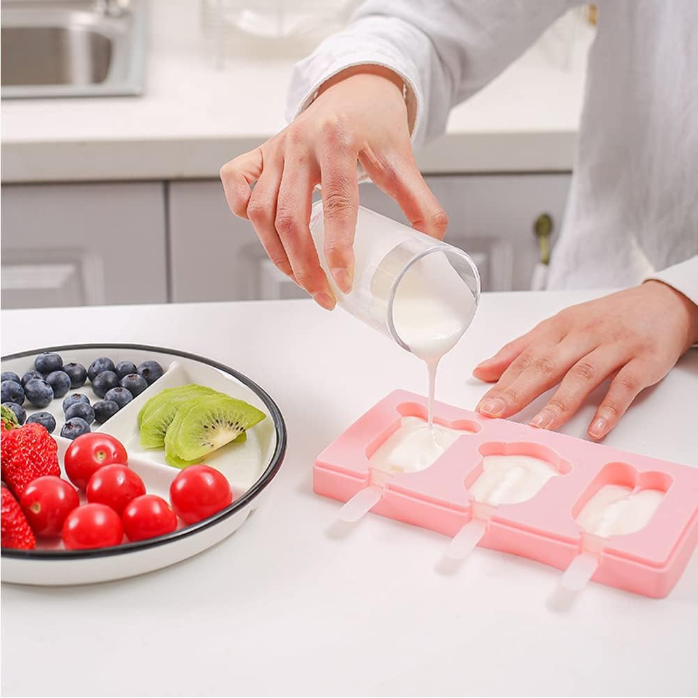 6-Cavity Silicone Popsicle Mold Kit with Reusable Sticks - Perfect Summer Treat Maker | Flick Cart |