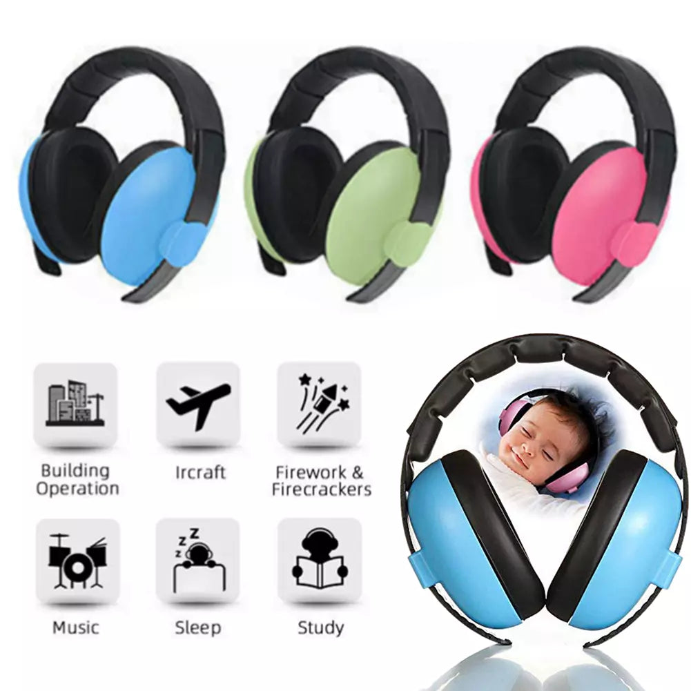 Kids Child Baby Ear Defenders Earmuffs Hearing Ear Protection