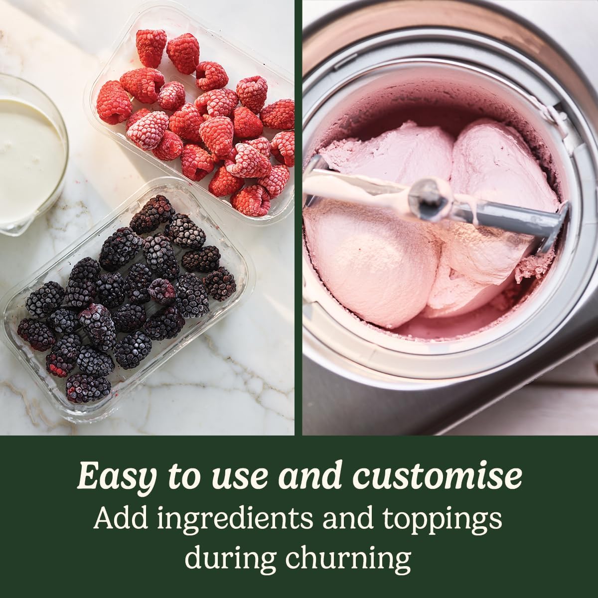 Make Ice Cream, Gelato & Sorbet in 40 Minutes - Cuisinart ICE100BCU | Flick Cart |