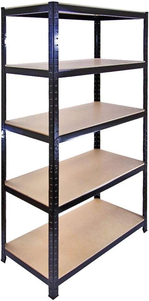5-Tier Heavy Duty Garage Shelving – 1800x900mm Boltless Storage Rack | Flick Cart
