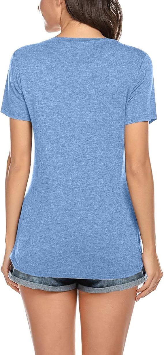Sky Bliss Nursing Top – Soft, Stylish & Breastfeeding-Friendly Flick Cart|