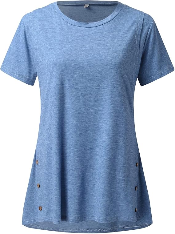 Sky Bliss Nursing Top – Soft, Stylish & Breastfeeding-Friendly Flick Cart|
