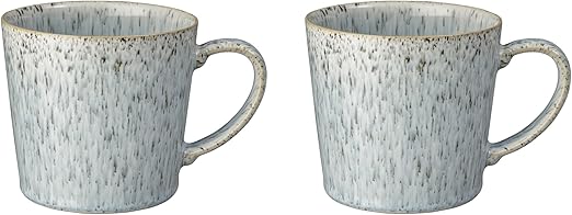 Denby Halo Speckle 12-Pc Dinner Set for 4 - Microwave & Dishwasher Safe | Flick Cart |