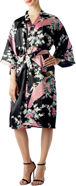 iB-iP Peacock Kimono Robe – Elegant & Stylish | Flick Cart|