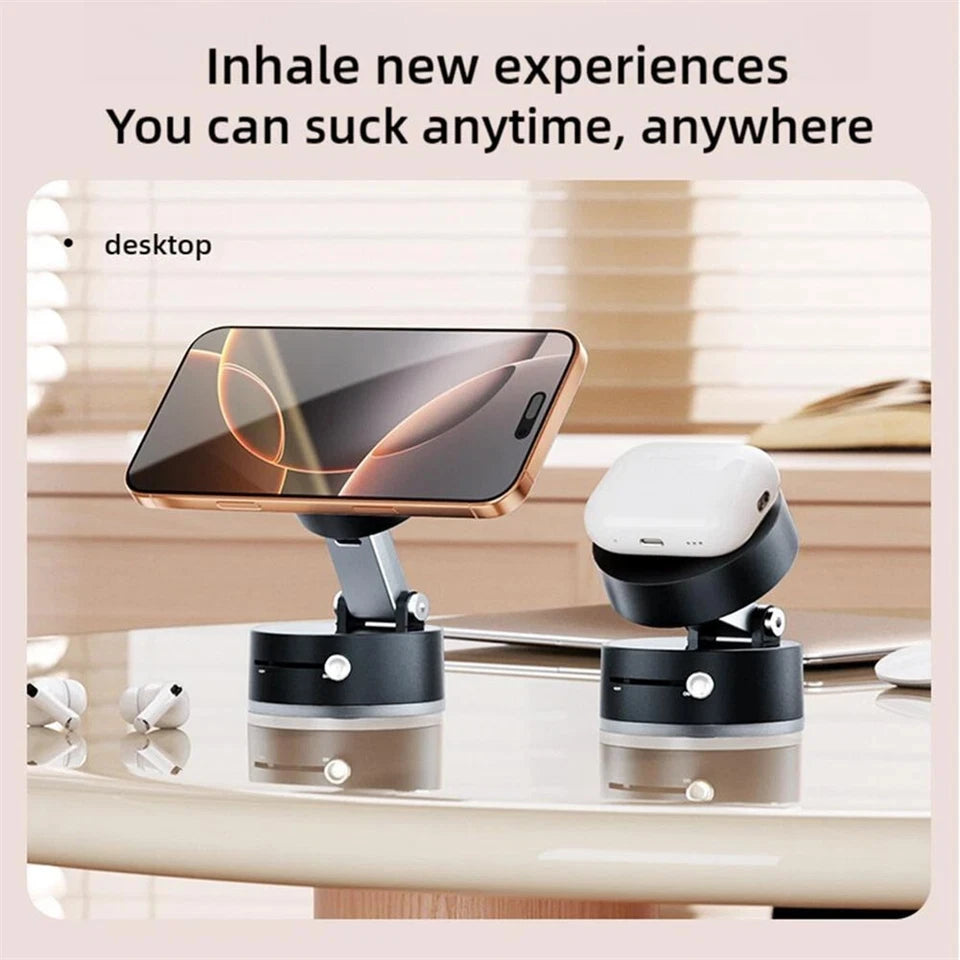 360° Rotation Vacuum Magnetic Suction Cup Car Phone Holder