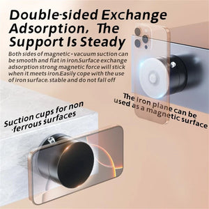 360° Rotation Vacuum Magnetic Suction Cup Car Phone Holder