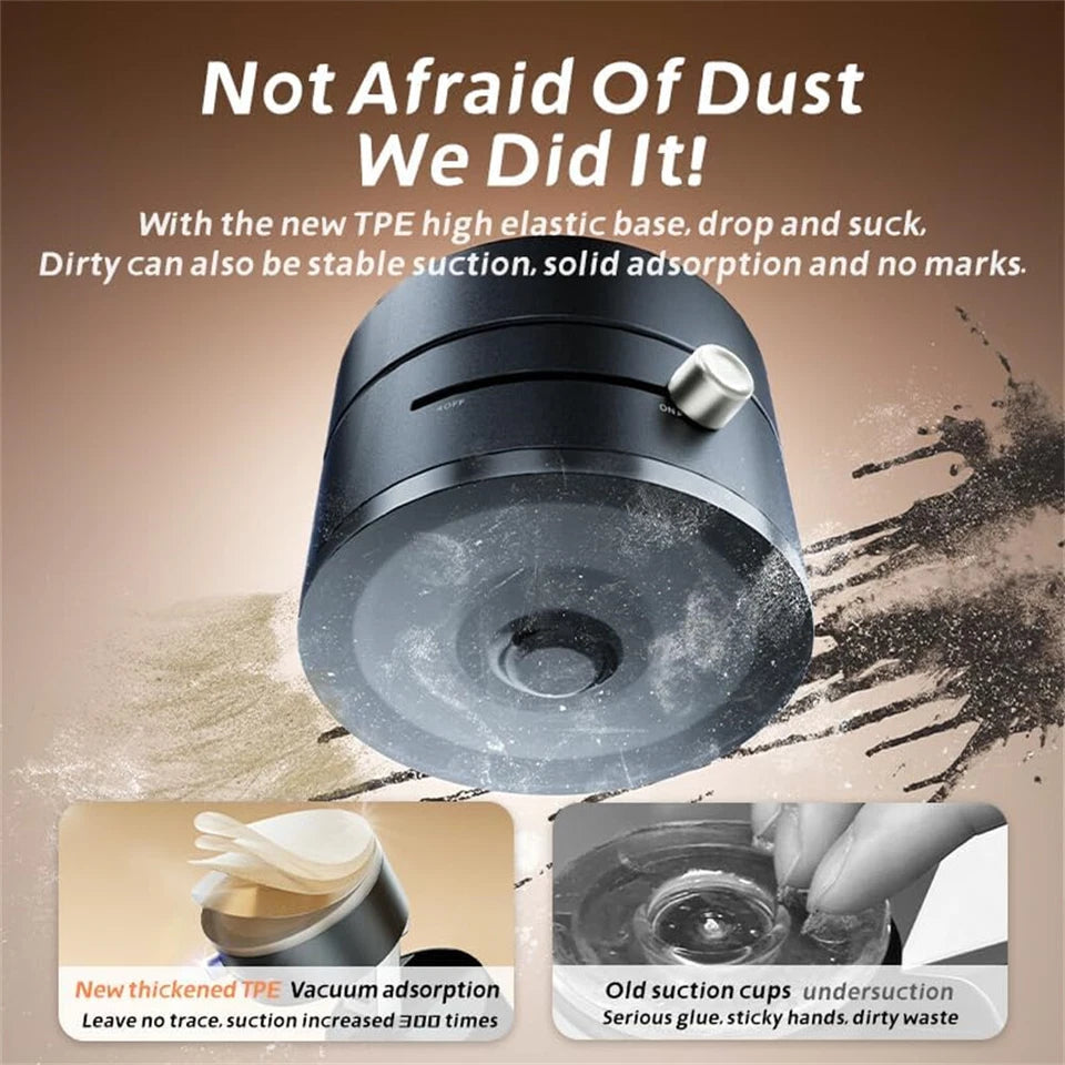 360° Rotation Vacuum Magnetic Suction Cup Car Phone Holder