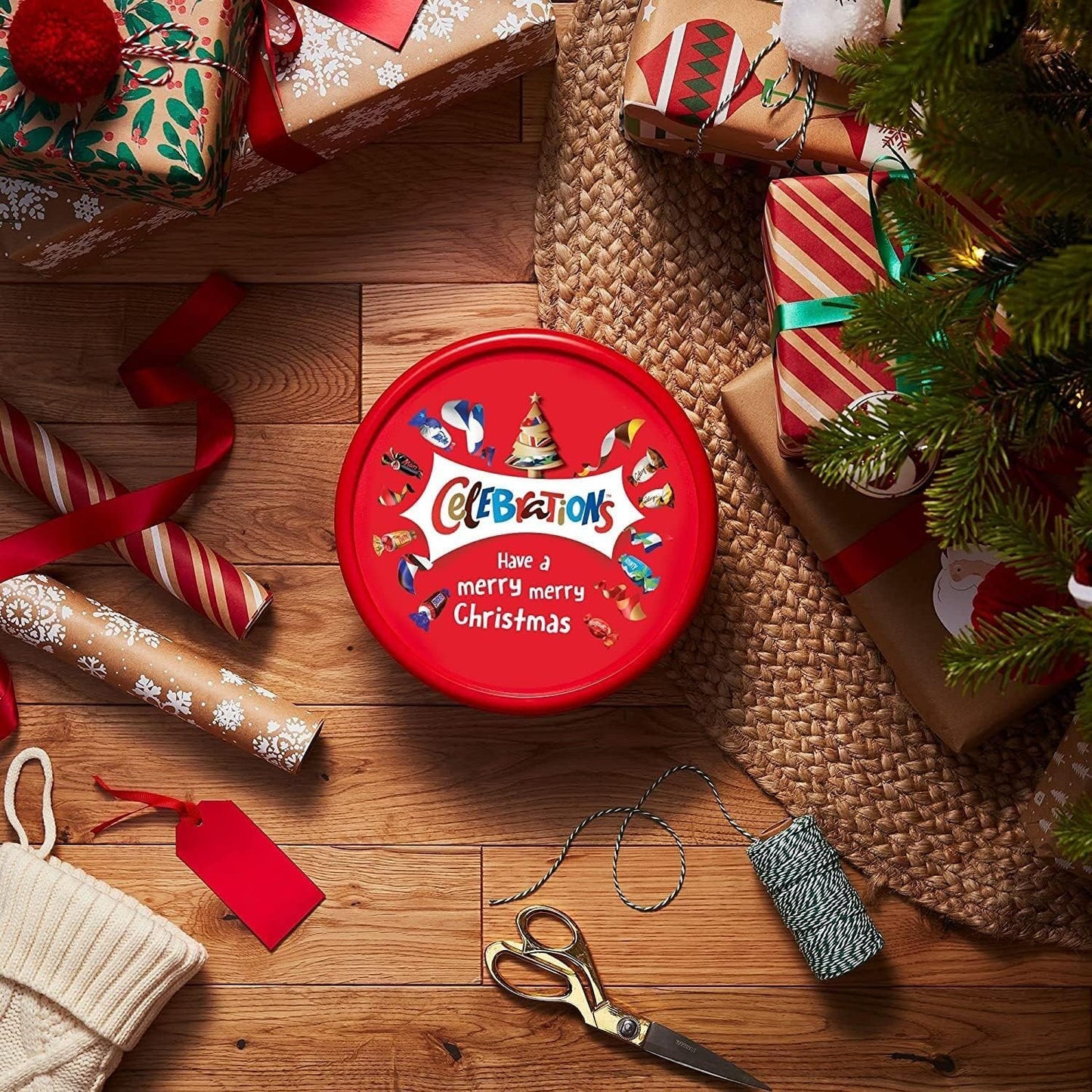 Celebration Chocolate Tub – 500 g (Pack of 2) Sharing Tub | Variety of Mini Bars | Vegetarian-Friendly | Suitable for All Occasions | Iconic Variety in One Tub