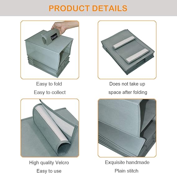 Hat Rack & Hat Storage for Baseball Caps - 10 Shelf Hanging Closet Wardrobe