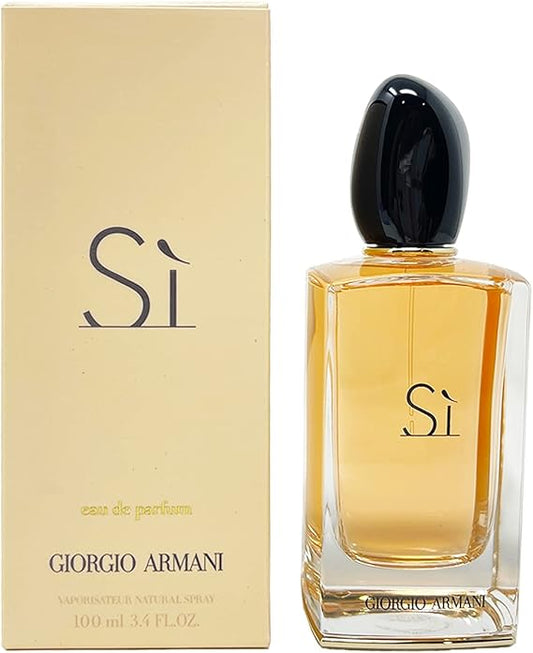 Giorgio Armani SI Eau De Parfum Spray 100ml (3.4 Fl.Oz) EDP Perfume